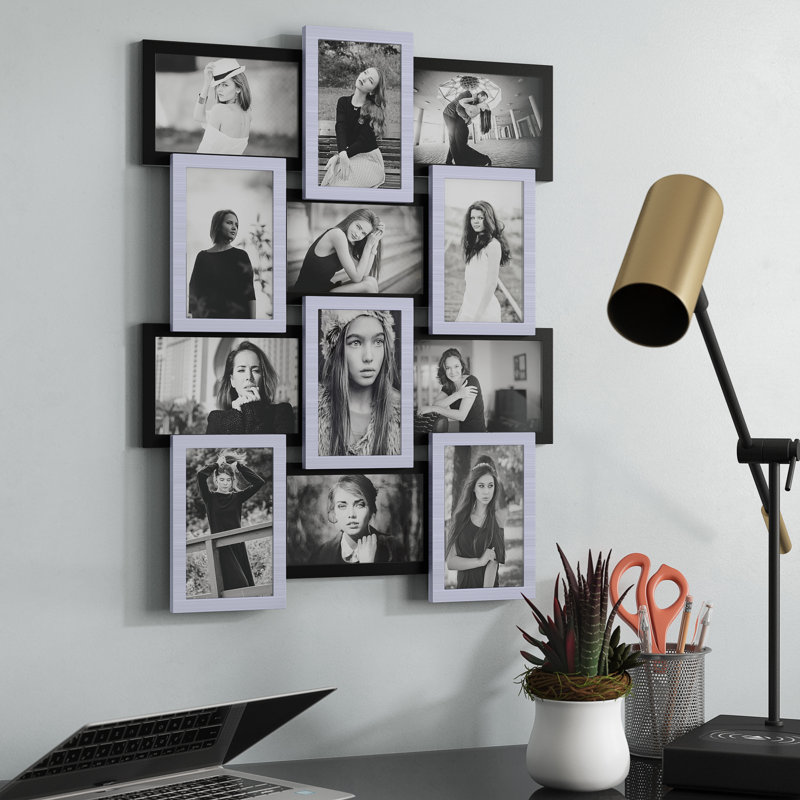 Orren Ellis Kass Gallery Collage Wall Hanging 12 Opening Photo Sockets